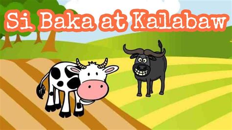 Alamat ng baka at kalabaw .